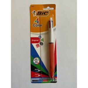 Bic 4 Color Fine Ballpoint Retractable Pen (New)